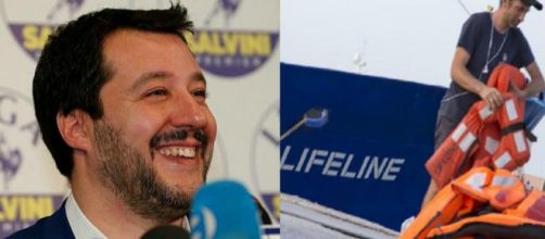 Matteo Salvini e lo scontro social con 'Lifeline'. Blasting News