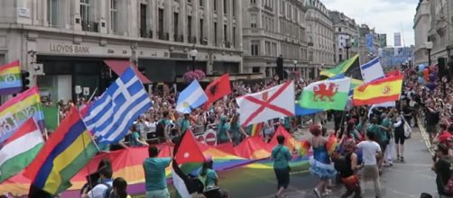 Our first London pride parade. - [TheRoxetera / YouTube Screenshot]