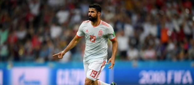 Diego Costa marca dos goles a Portugal consiguiendo el empate a 3 Diego Costa marca dos goles a Portugal consiguiendo el empate a 3
