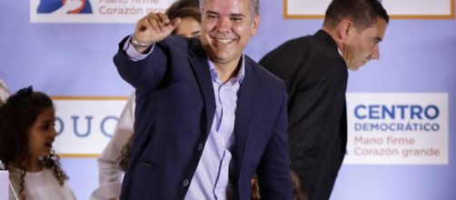 COLOMBIA/ Ivan Duque gana las elecciones y asumirá la presidencia el 7 de Agosto