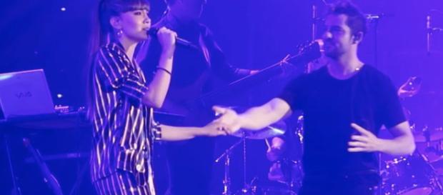 OT: David Bisbal y Aitana Ocaña cantan juntos en el Palau Sant Jordi OT: David Bisbal y Aitana Ocaña cantan juntos en el Palau Sant Jordi