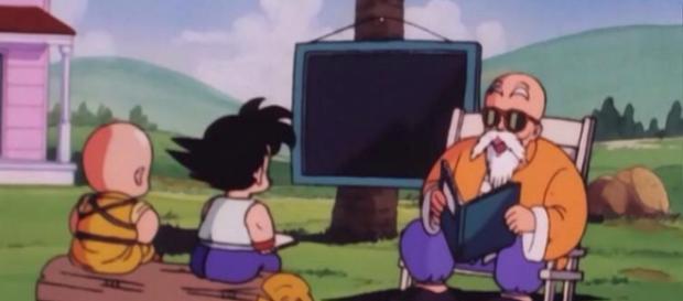 Die alten Zeiten: Krillin und Son Goku werden von Muten Roshi unterrichtet - aminoapps.com Die alten Zeiten: Krillin und Son Goku werden von Muten Roshi unterrichtet - aminoapps.com