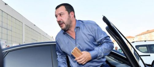 Matteo Salvini, segretario della Lega e ministro dell'Interno.