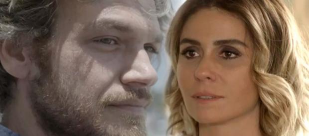 Beto e Luzia se reencontram em Segundo Sol (Foto: TV Globo) Beto e Luzia se reencontram em Segundo Sol (Foto: TV Globo)