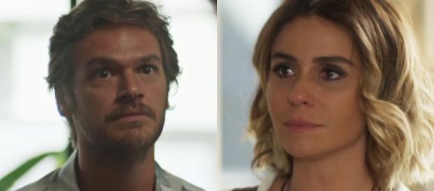 Miguel revela para Luzia que seu nome é Beto Falcão e ela fica arrasada em Segundo Sol (Foto: TV Globo) Miguel revela para Luzia que seu nome é Beto Falcão e ela fica arrasada em Segundo Sol (Foto: TV Globo)