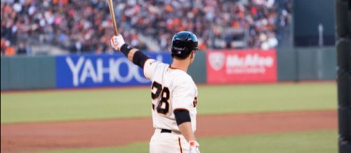Buster Posey currently leads all National League catchers in All-Star fan voting. Image Source: Flickr | Andy Rusch