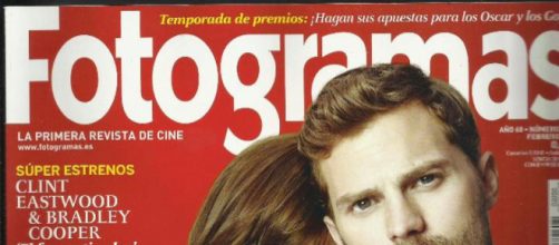 Una de las portadas de la revista Fotogramas, dedicada a los protagonistas de la polémica '50 Sombras de Grey'.