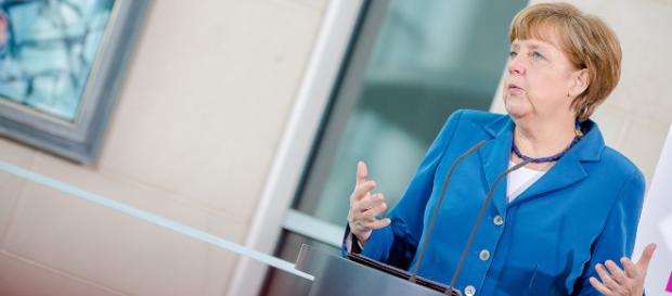 Angela Merkel beim Girls'Day-Auftakt der Initiative D21 2015 Angela Merkel beim Girls'Day-Auftakt der Initiative D21 2015