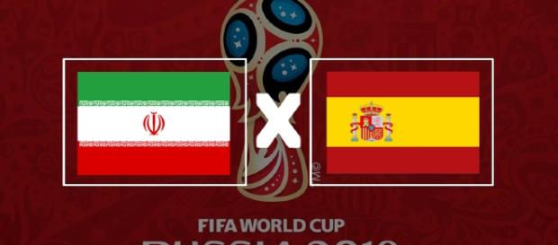 Copa do Mundo ao vivo: Irã x Espanha Copa do Mundo ao vivo: Irã x Espanha