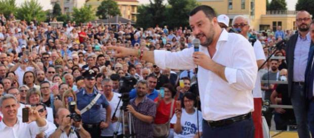 Il vicepremier e ministro dell'Interno, Matteo Salvini Il vicepremier e ministro dell'Interno, Matteo Salvini