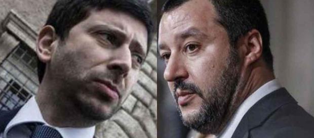 Salvini denunciato per istigazione all'odio razziale da Roberto Speranza di LeU Salvini denunciato per istigazione all'odio razziale da Roberto Speranza di LeU