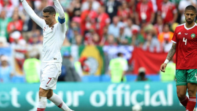 Le Portugal vainqueur du Maroc.