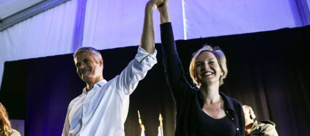 Au mont Mézenc, Laurent Wauquiez s'affiche avec Virginie Calmels - parismatch.com Au mont Mézenc, Laurent Wauquiez s'affiche avec Virginie Calmels - parismatch.com