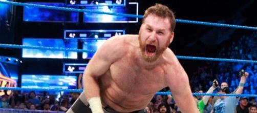 WWE superstar Sami Zayn will be out of action until 'WrestleMania 35' or longer after two shoulder surgeries. - [WWE / YouTube screencap]