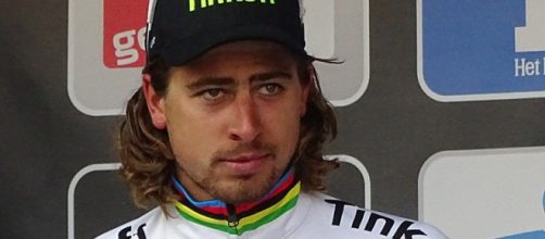 Il Campione del Mondo di ciclismo Peter Sagan