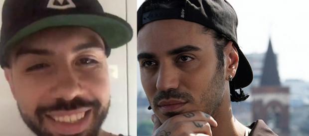 A sinistra Mondo Marcio, a destra Marracash A sinistra Mondo Marcio, a destra Marracash