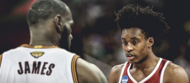 Collin sends a message to LeBron James asking him to stay with Cavaliers - (Image: YouTube/NBA) Collin sends a message to LeBron James asking him to stay with Cavaliers - (Image: YouTube/NBA)