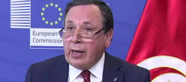 Il ministro degli Affari esteri della Tunisia, Khemaies Jhinaoui Il ministro degli Affari esteri della Tunisia, Khemaies Jhinaoui
