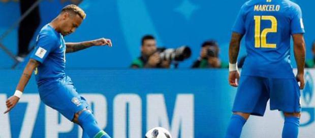 O jogo de Brasil x Costa Rica foi marcado de grandes emoções (Foto - Reprodução) O jogo de Brasil x Costa Rica foi marcado de grandes emoções (Foto - Reprodução)