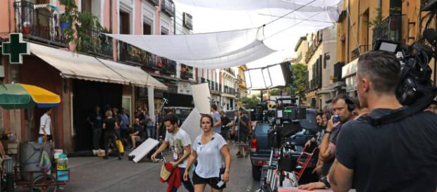 Rodaje en Madrid: 'Terminator 6' disfraza Lavapiés de pueblo mexicano Rodaje en Madrid: 'Terminator 6' disfraza Lavapiés de pueblo mexicano