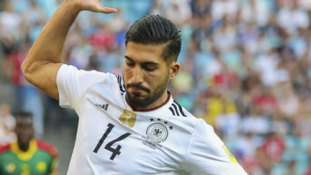 Il neo-juventino Emre Can, qui con la maglia della nazionale tedesca