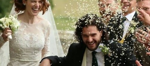 Los actores de "Juego de Tronos", Kit y Rose, se casaron en Escocia