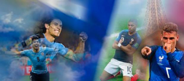 França e Uruguai geram a expectativa de um jogo histórico pelas quartas de final da Copa do Mundo da Rússia 2018 França e Uruguai geram a expectativa de um jogo histórico pelas quartas de final da Copa do Mundo da Rússia 2018