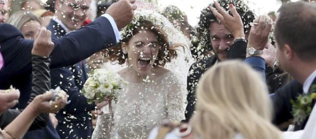 La boda de Rose Leslie y Kit Harington al estilo Juego de Tronos La boda de Rose Leslie y Kit Harington al estilo Juego de Tronos