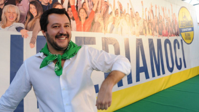 Il leader della Lega Matteo Salvini