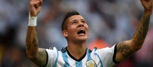 Faustino Marcos Alberto Rojo, difensore argentino autore del gol qualificazione.