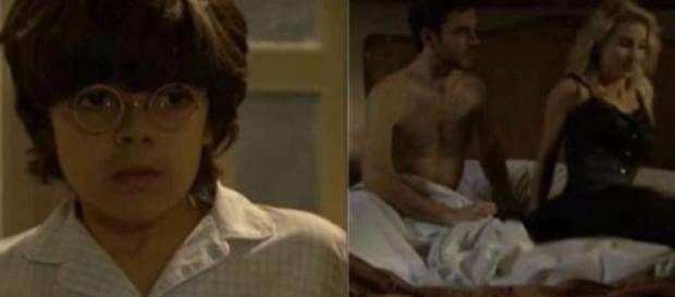 Una Vita: Tirso vede Fernando e Cayetana a letto insieme Una Vita: Tirso vede Fernando e Cayetana a letto insieme