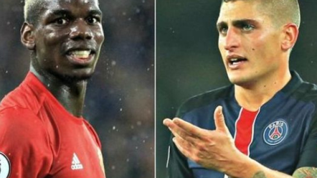 Mercato : Le PSG a proposé Verratti et de l'argent à Manchester en échange de Pogba