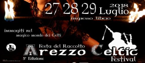 Arezzo Celtic Festival 2018: dal 27 al 29 luglio al Parco Pertini.