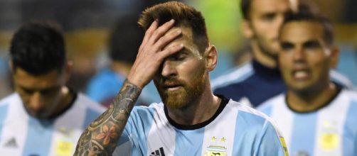 La desesperación de Leo Messi en el partido contra Nigeria