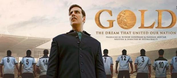 Karan Johar, Varun Dhawan and others applaud Akshay Kumar's Gold (Image via Akshay Kumar/Twitter) Karan Johar, Varun Dhawan and others applaud Akshay Kumar's Gold (Image via Akshay Kumar/Twitter)