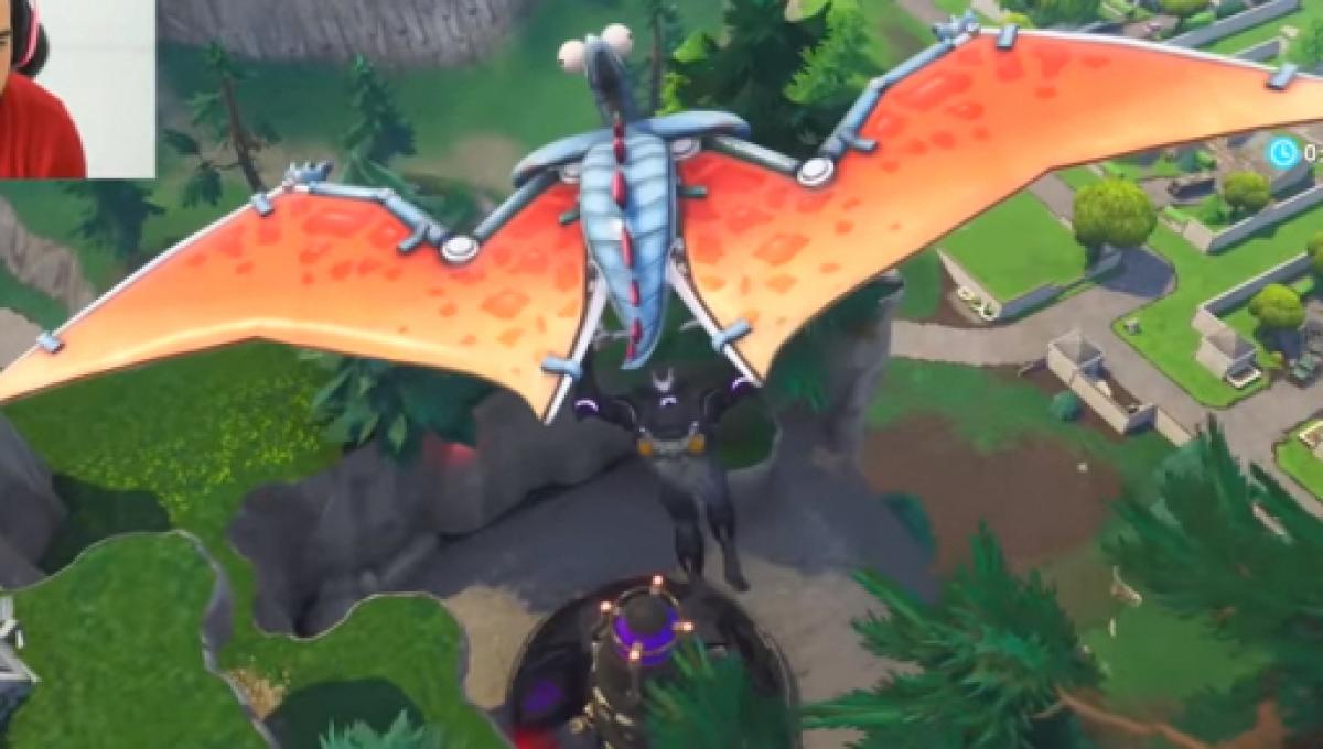 fortnite new back bling confirming a previous leak audio file easter eggs found - fortnite tree dinosaurs