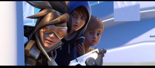 Overwatch Mini Movie (All Cinematic Trailers) 1080p HD [Image Credit: Gamer's Little Playground/YouTube screencap]