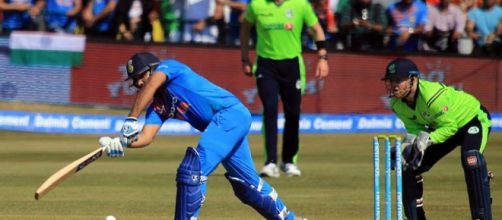 1st T20: Rohit's 97 powers India to 208 against Ireland (Image via ICC/Twitter)