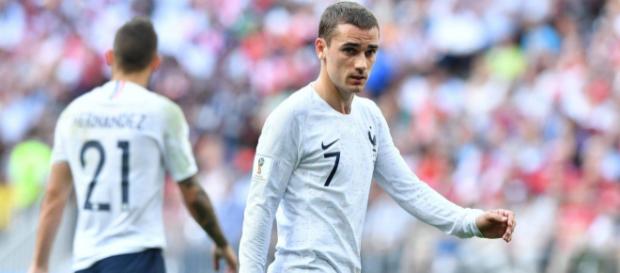 Antoine Griezmann est loin d'être à son top niveau depuis le début de la Coupe du Monde. Antoine Griezmann est loin d'être à son top niveau depuis le début de la Coupe du Monde.