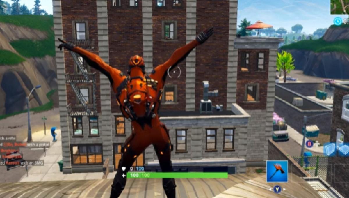 fortnite new building in tilted brings back the notorious floor glitch - bug mission fortnite