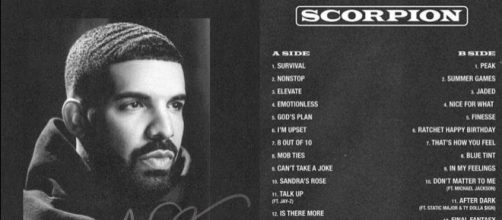 Drake's 'Scorpion' album. - [HOT97 channel / YouTube screencap]
