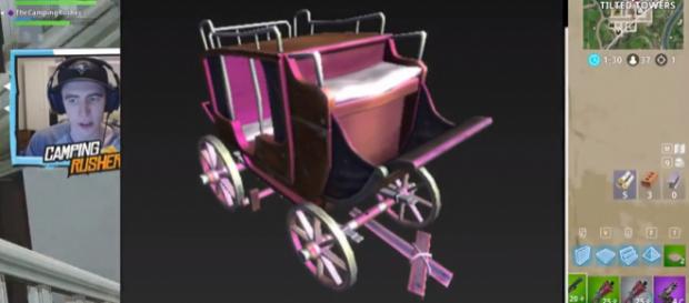 A 3D render of the stagecoach found in the 'Fortnite' game files - YouTube/TheCampingRusher - Fortnite A 3D render of the stagecoach found in the 'Fortnite' game files - YouTube/TheCampingRusher - Fortnite