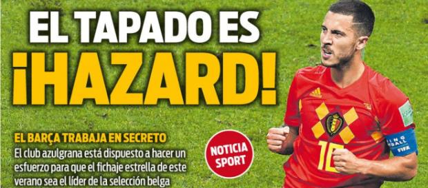 El Barça trabaja 'en secreto' para contratar a Hazard, según Sport (Rumores) El Barça trabaja 'en secreto' para contratar a Hazard, según Sport (Rumores)
