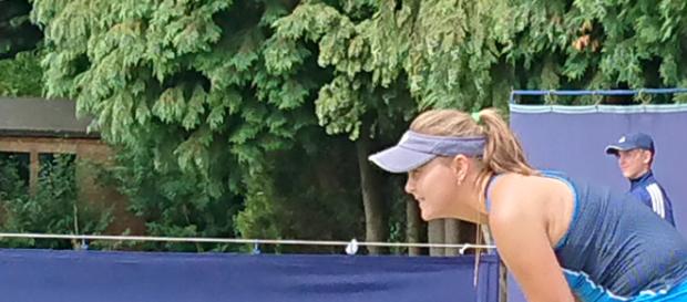 Rodina - Russian powerhouse qualifies for Wimbledon - Picture Dave Adair and Claire Baston Rodina - Russian powerhouse qualifies for Wimbledon - Picture Dave Adair and Claire Baston