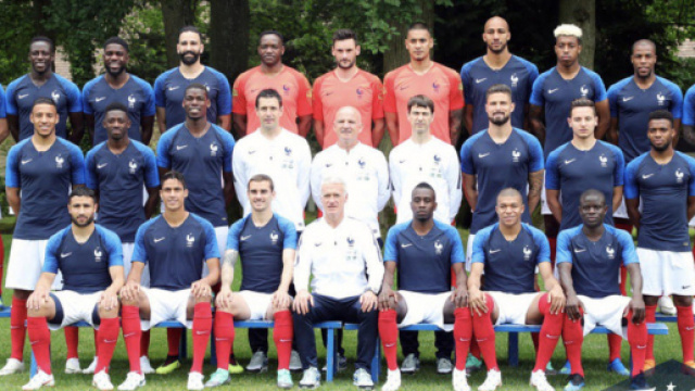 Equipe de France - Mondial 2018 : La photo officielle de l'équipe ... - foot01.com