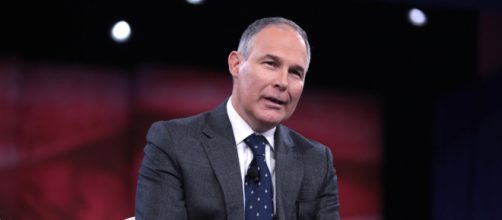 Scott Pruitt being interviewed. - [Image via: Gage Skidemore / Flickr]