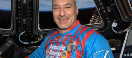 Luca Parmitano nello spazio nel 2013