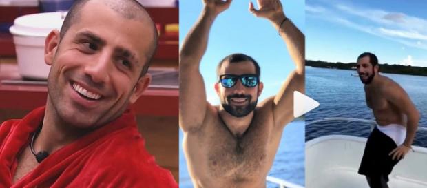 Kaysar curte feriadão em seu barco em Manaus Kaysar curte feriadão em seu barco em Manaus