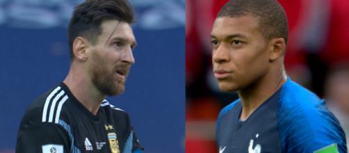 Sfida generazionale fra Lionel Messi (Argentina) e Kylian Mbappé (Francia)