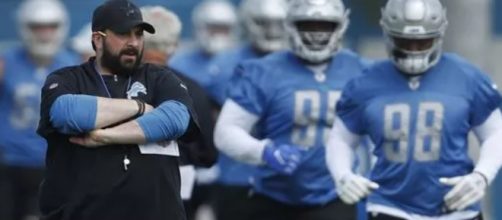 Matt Patricia has his work cut out for himself in year one as the Lions head coach. - [Detroit Free Press / YouTube screencap]